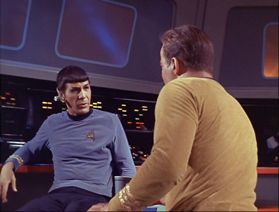 Spock take the butt plug out of your ear.