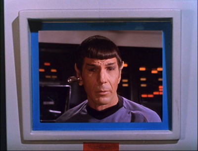 Once again, starring Spock as Max Headroom